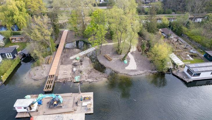 Pocketparks in uitvoering